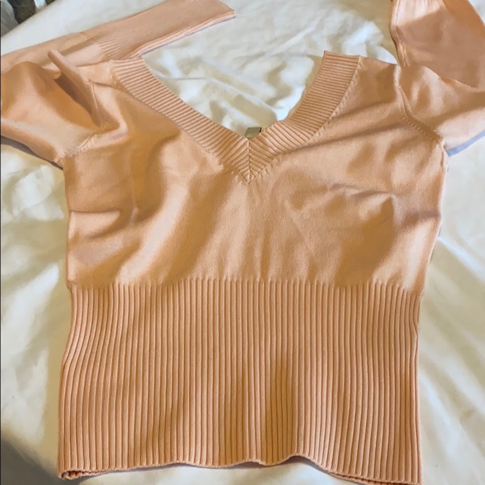 Pink-Salmon sweater - Picture 5 of 7
